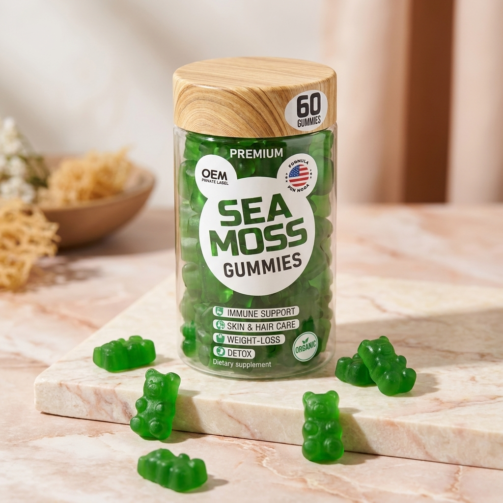 Lumi & Co | Lumi & Co | SeaGlow Organic Sea Moss Gummies — Immune, Skin & Metabolism Support - Professional Anti Aging Device at Home