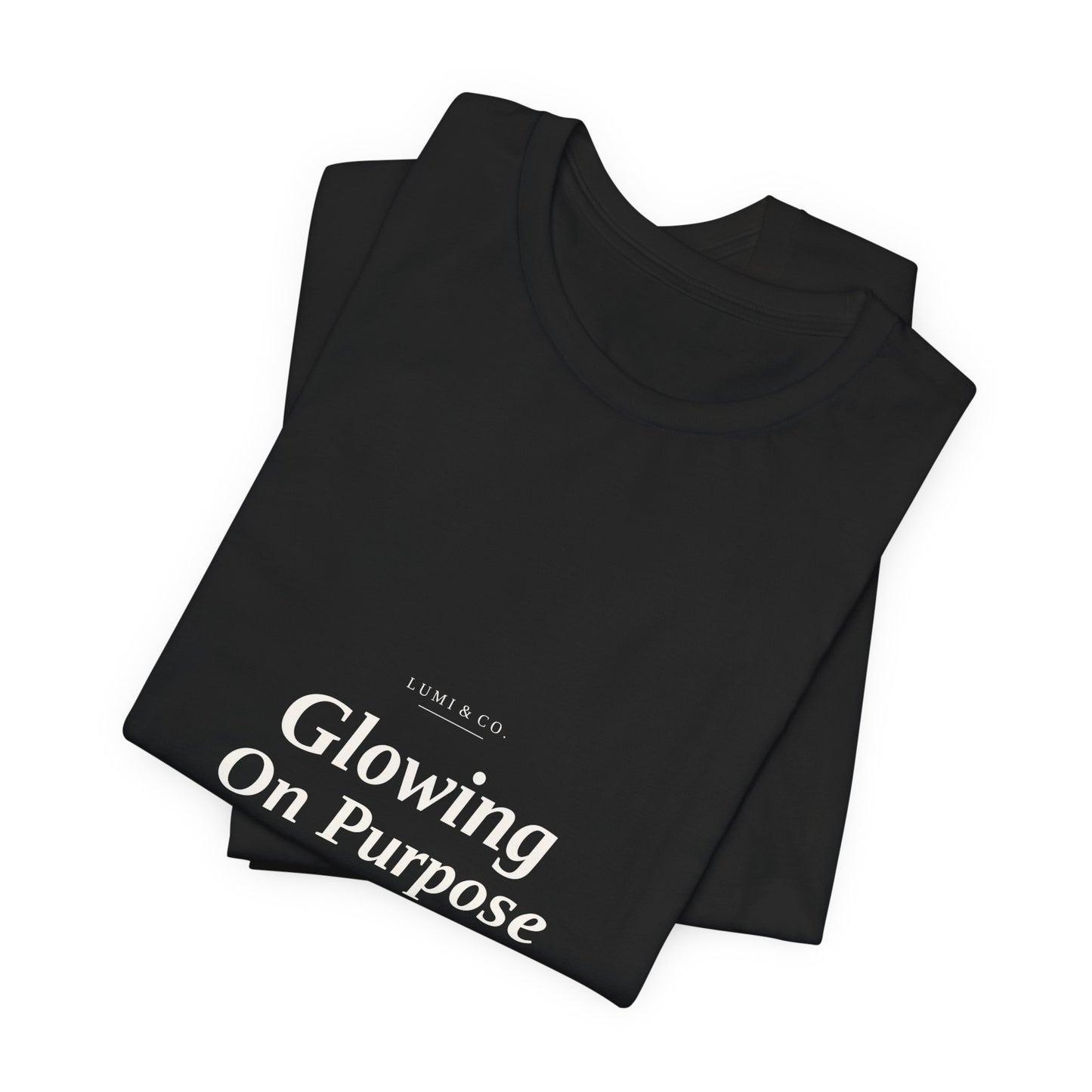 Lumi & Co | Lumi & Co. | "Glowing On Purpose" Tee - Professional Anti Aging Device at Home