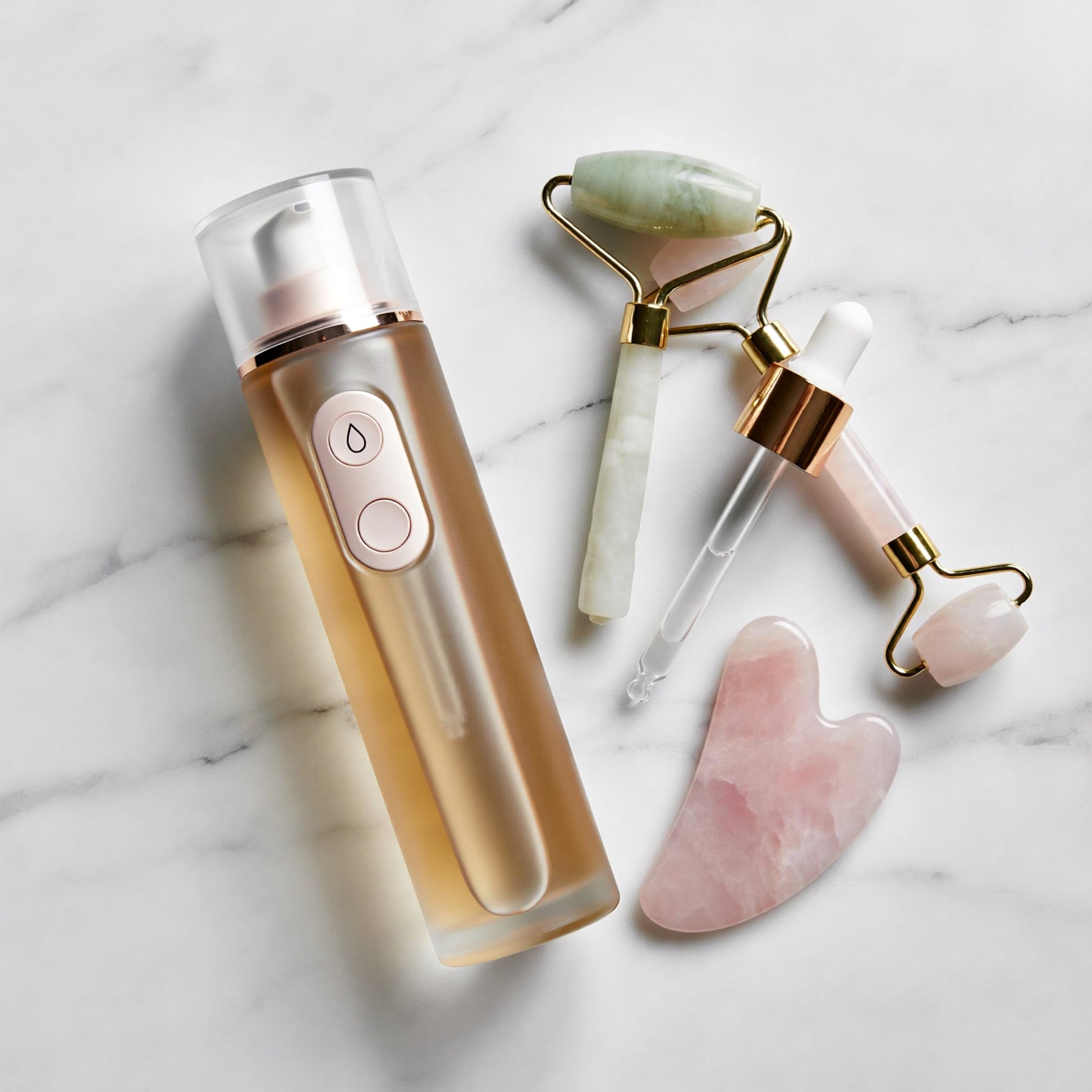Lumi & Co. | Microcurrent Glow Lifter | Portable EMS Facial Firming Device - Lumi & Co