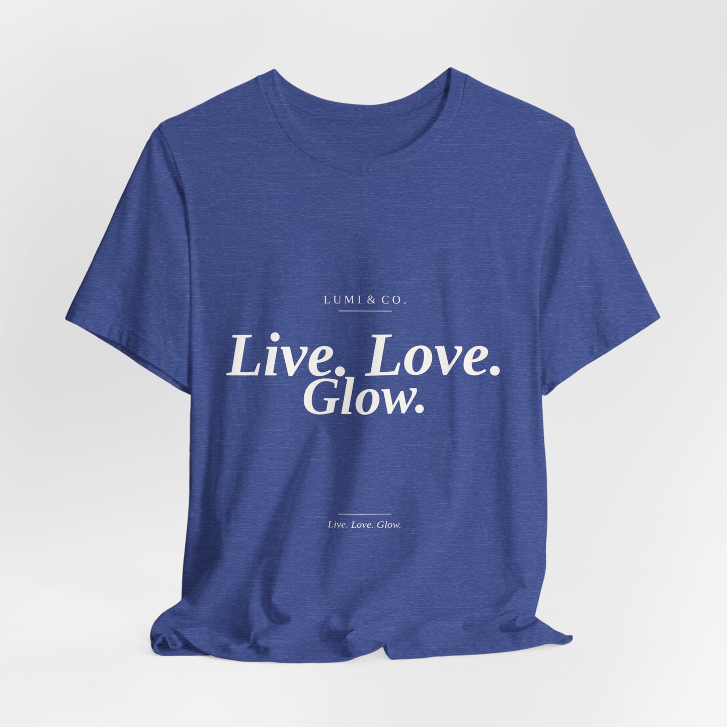 Lumi & Co | Lumi & Co. | "Live. Love. Glow." Signature Tee - Professional Anti Aging Device at Home