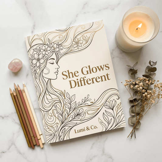Lumi & Co. | She Glows Different — Adult Ritual Coloring Book - Lumi & Co