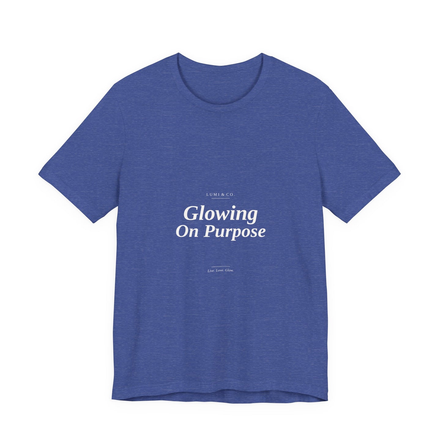 Lumi & Co | Lumi & Co. | "Glowing On Purpose" Tee - Professional Anti Aging Device at Home
