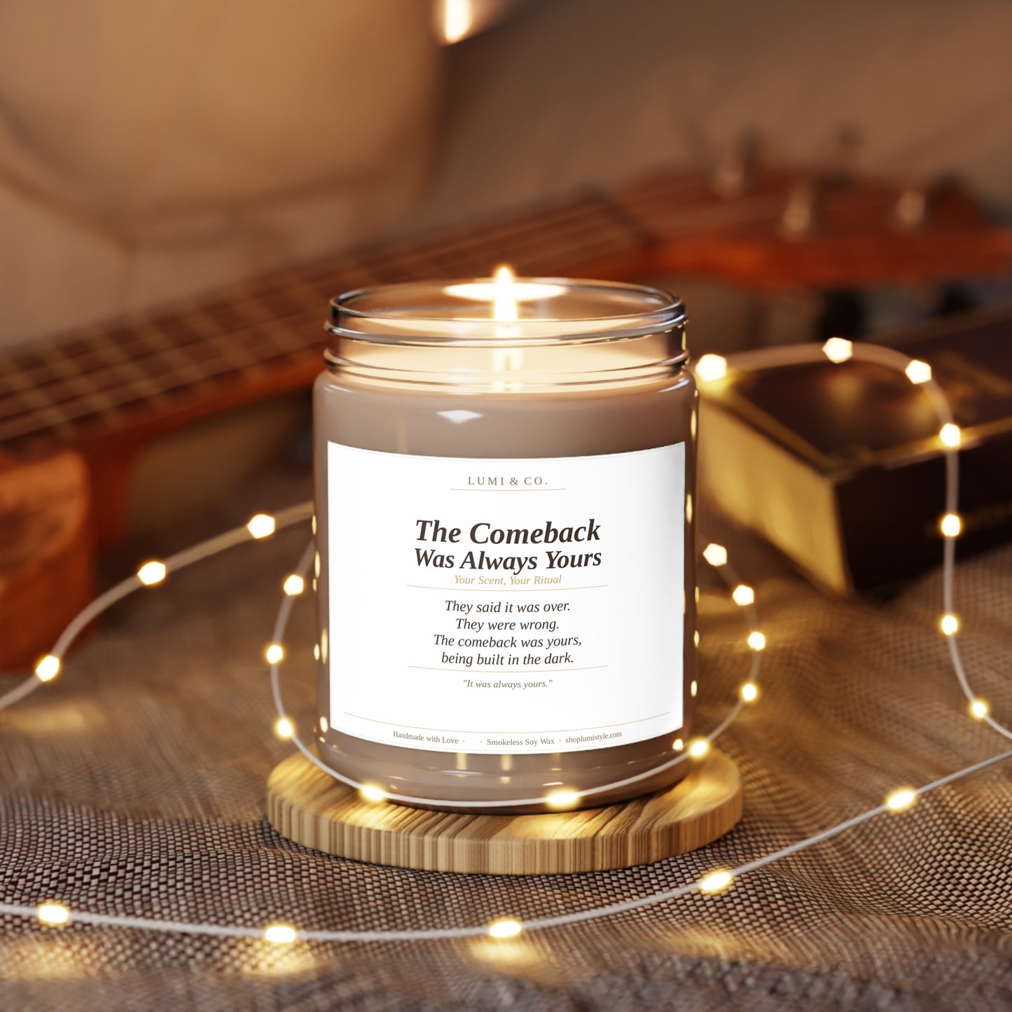 Lumi & Co | Lumi & Co. | The Comeback — Scented Soy Candle - Professional Anti Aging Device at Home