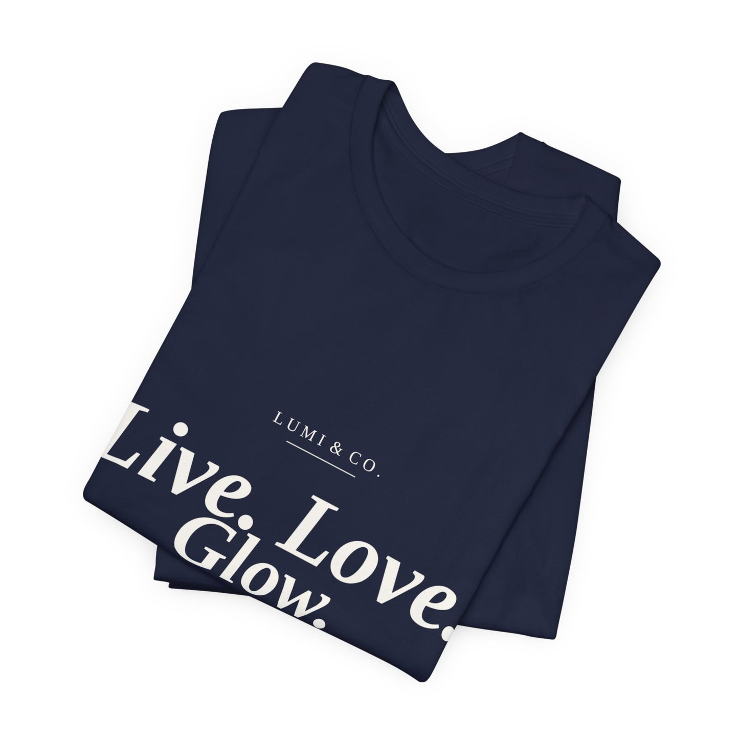 Lumi & Co | Lumi & Co. | "Live. Love. Glow." Signature Tee - Professional Anti Aging Device at Home