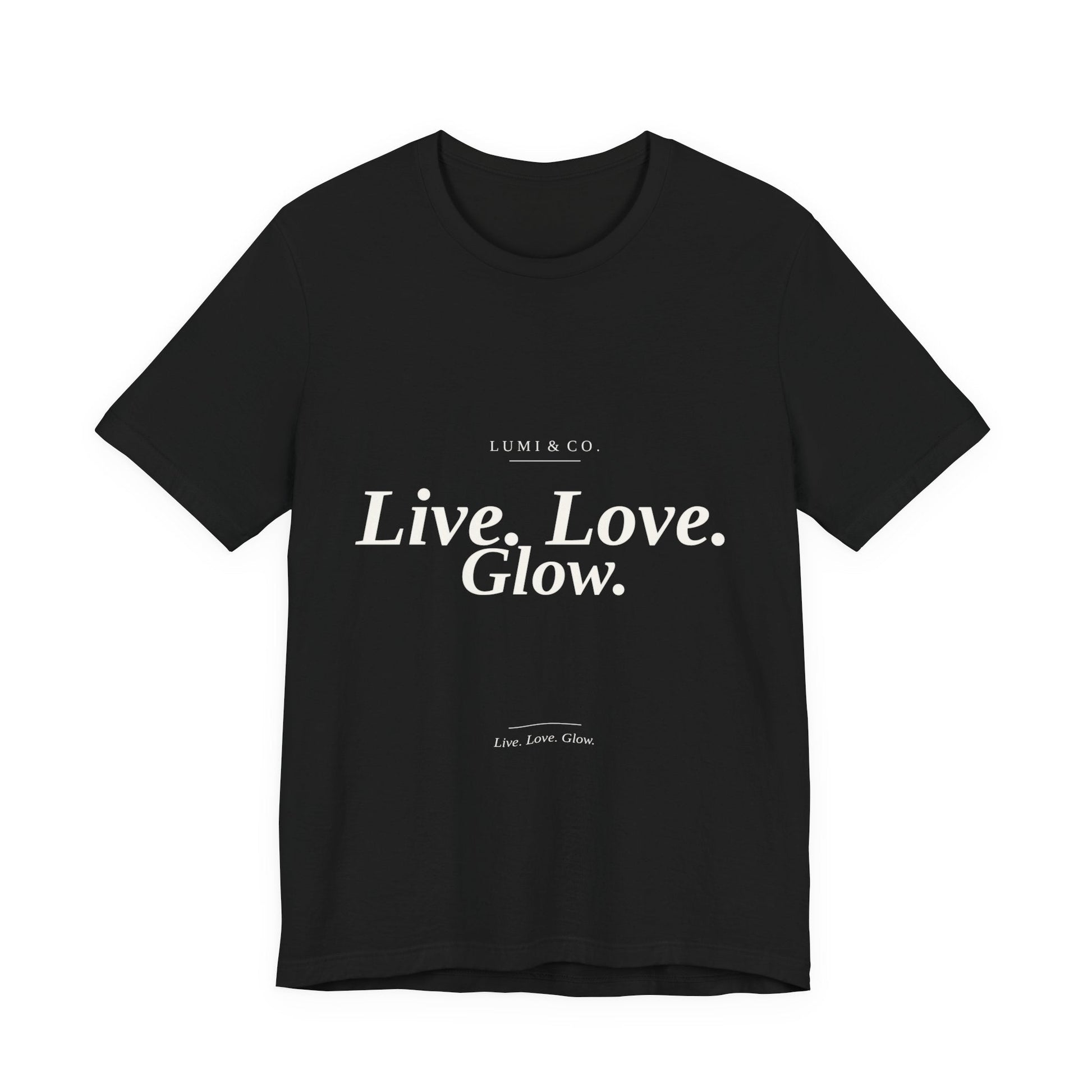 Lumi & Co. | "Live. Love. Glow." — Oversized Ritual Tee - Lumi & Co