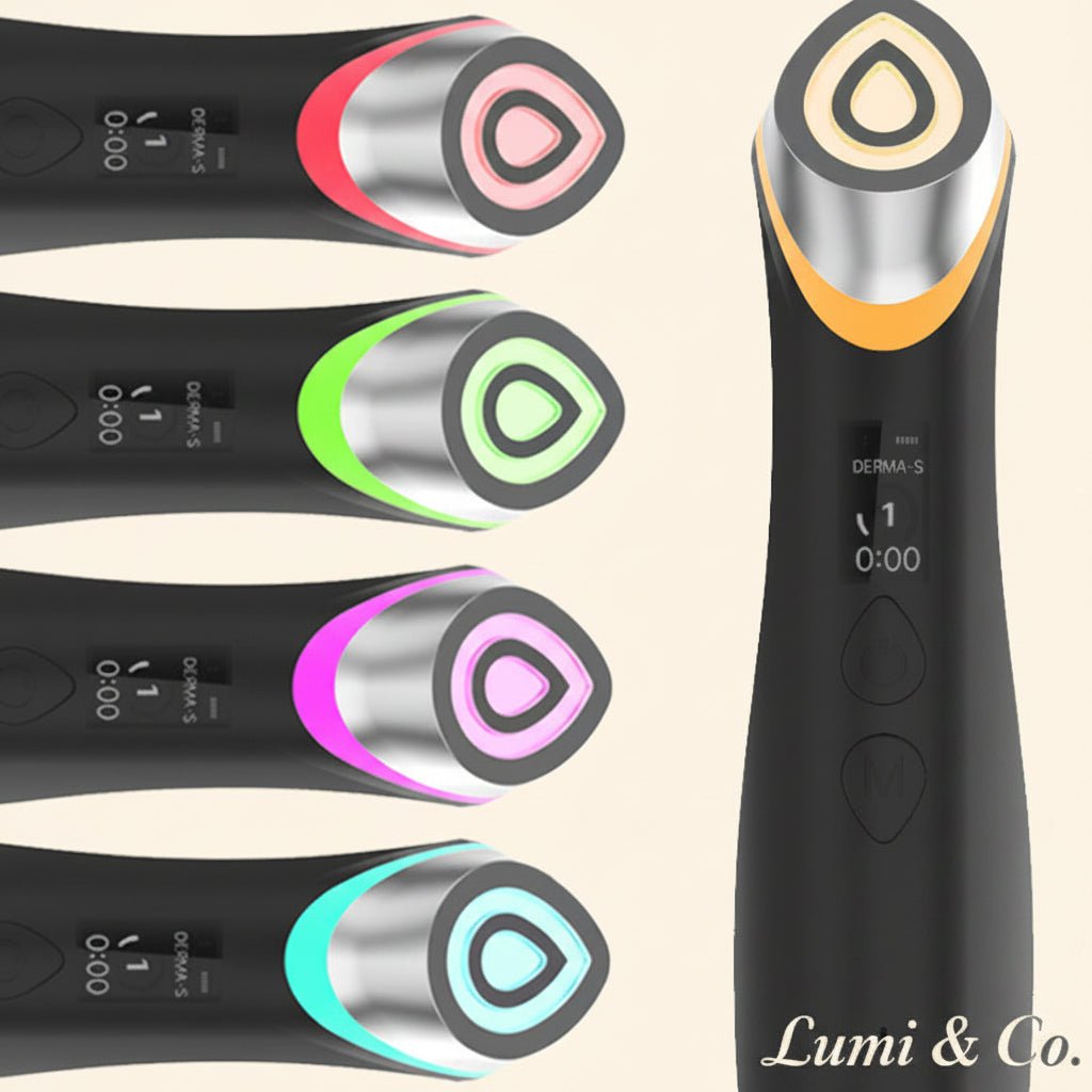 Lumi & Co | Lumi & Co. | LumiFirm Pro — 5-Color LED Light Therapy & EMS Lifting Device - Professional Anti Aging Device at Home