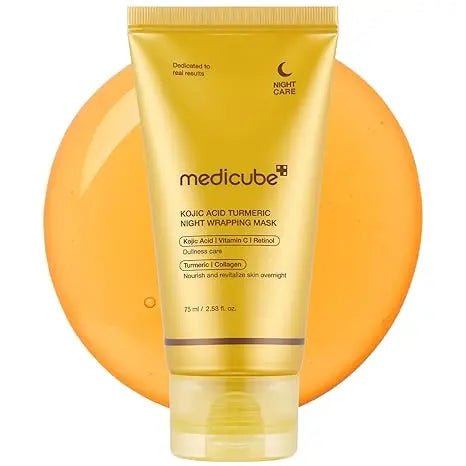 Lumi & Co | Lumi & Co × Medicube | Turmeric Overnight Wrapping Cream — Anti-Wrinkle Collagen Night Treatment - Professional Anti Aging Device at Home