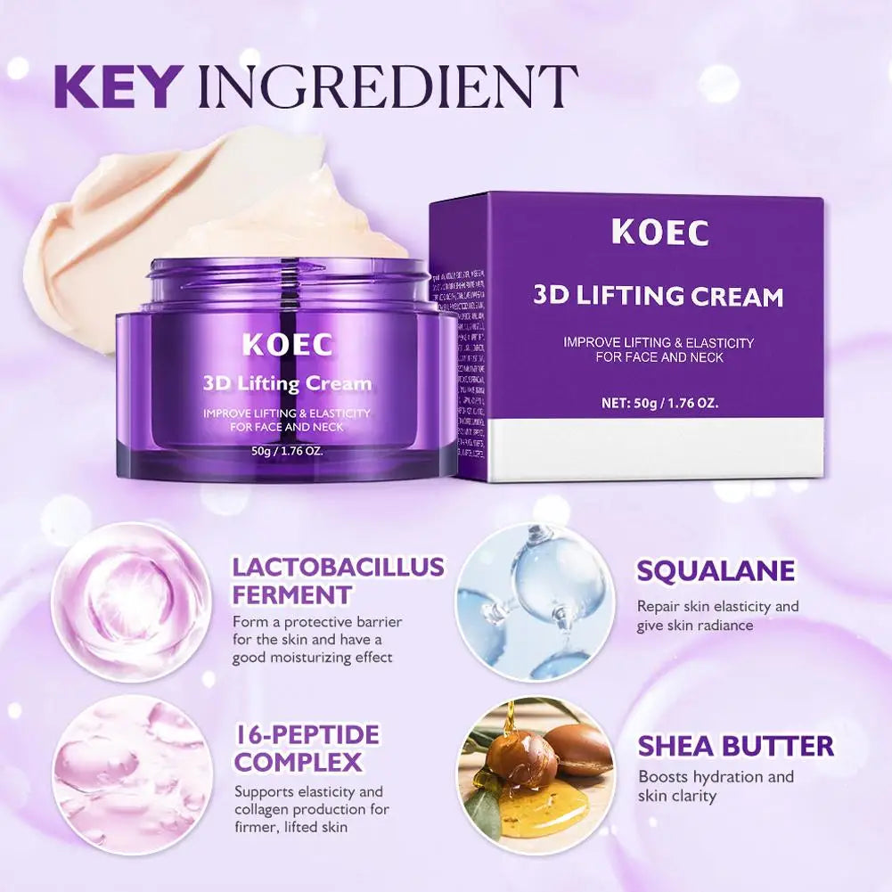 Lumi & Co | LumiLift 3-Step Firming Skincare Set — Mist, Serum & Cream - Professional Anti Aging Device at Home