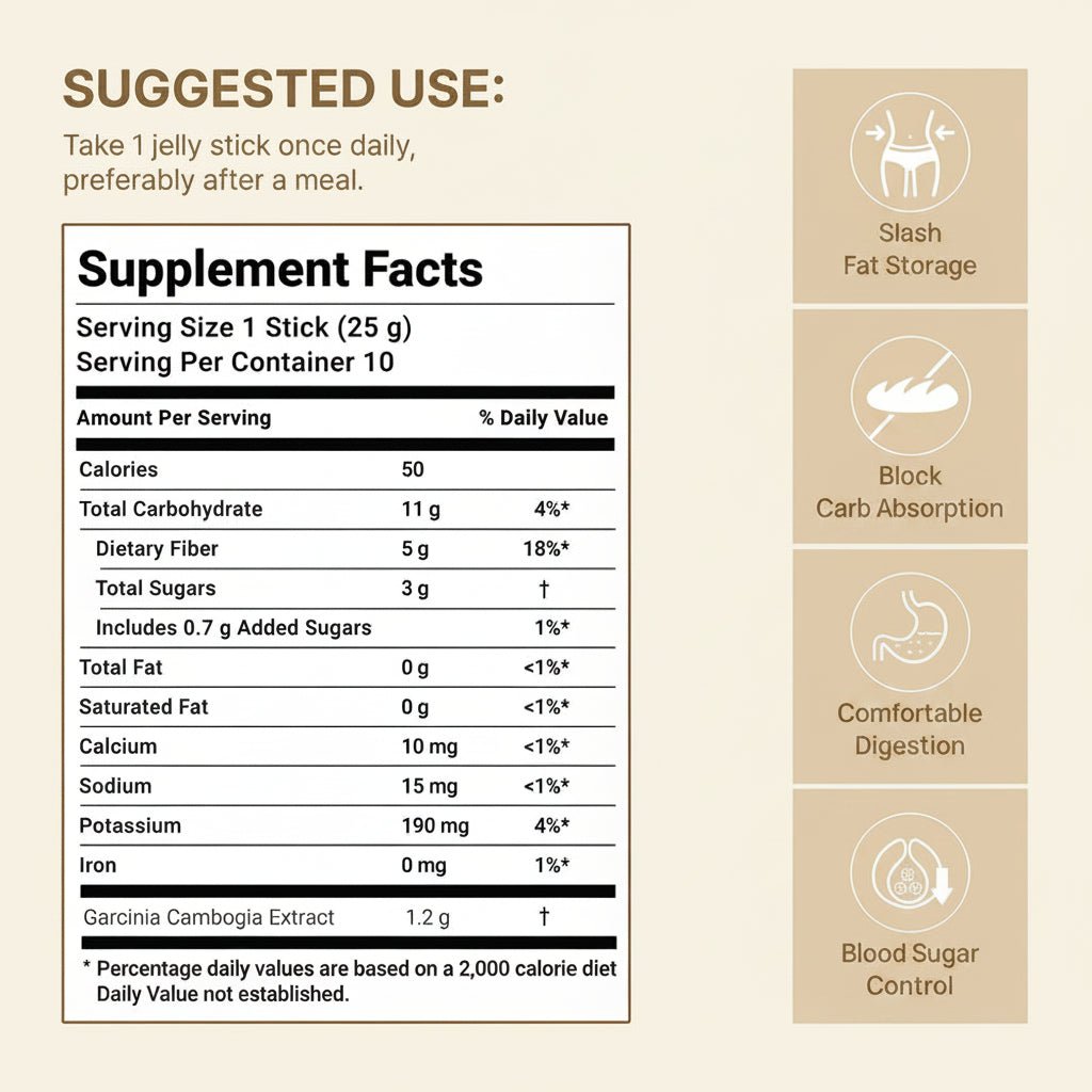 Lumi & Co | Pomegranate Garcinia Cambogia Jelly Sticks — Daily Weight Management Support - Lumi & Co