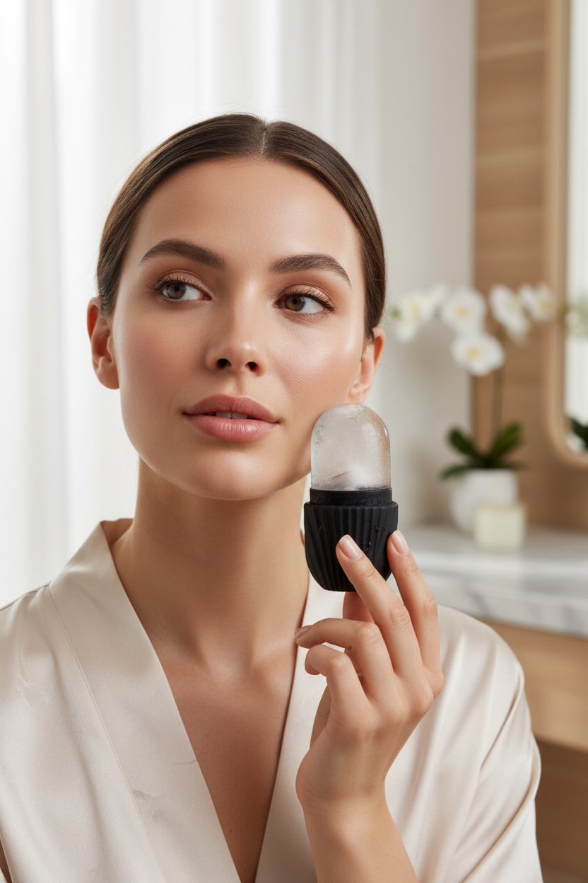 Lumi & Co | לומי & קו | סט רולר קרח & גואה שה זוהר - Professional Anti Aging Device at Home