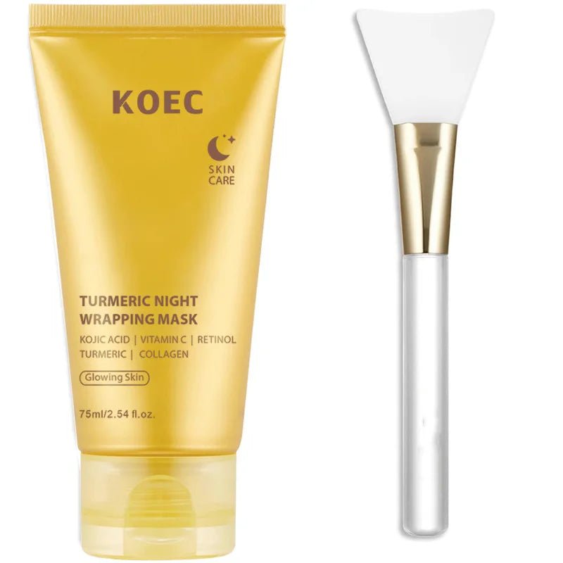 Lumi & Co | Lumi & Co × KOEC | Turmeric Overnight Peel-Off Mask — PDRN Collagen Glow Mask - Professional Anti Aging Device at Home
