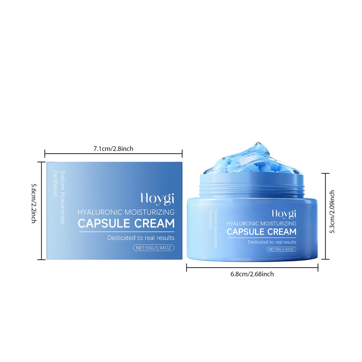 Lumi & Co | AquaBurst Hyaluronic Capsule Gel Cream — Deep Hydration & Barrier Support - Professional Anti Aging Device at Home