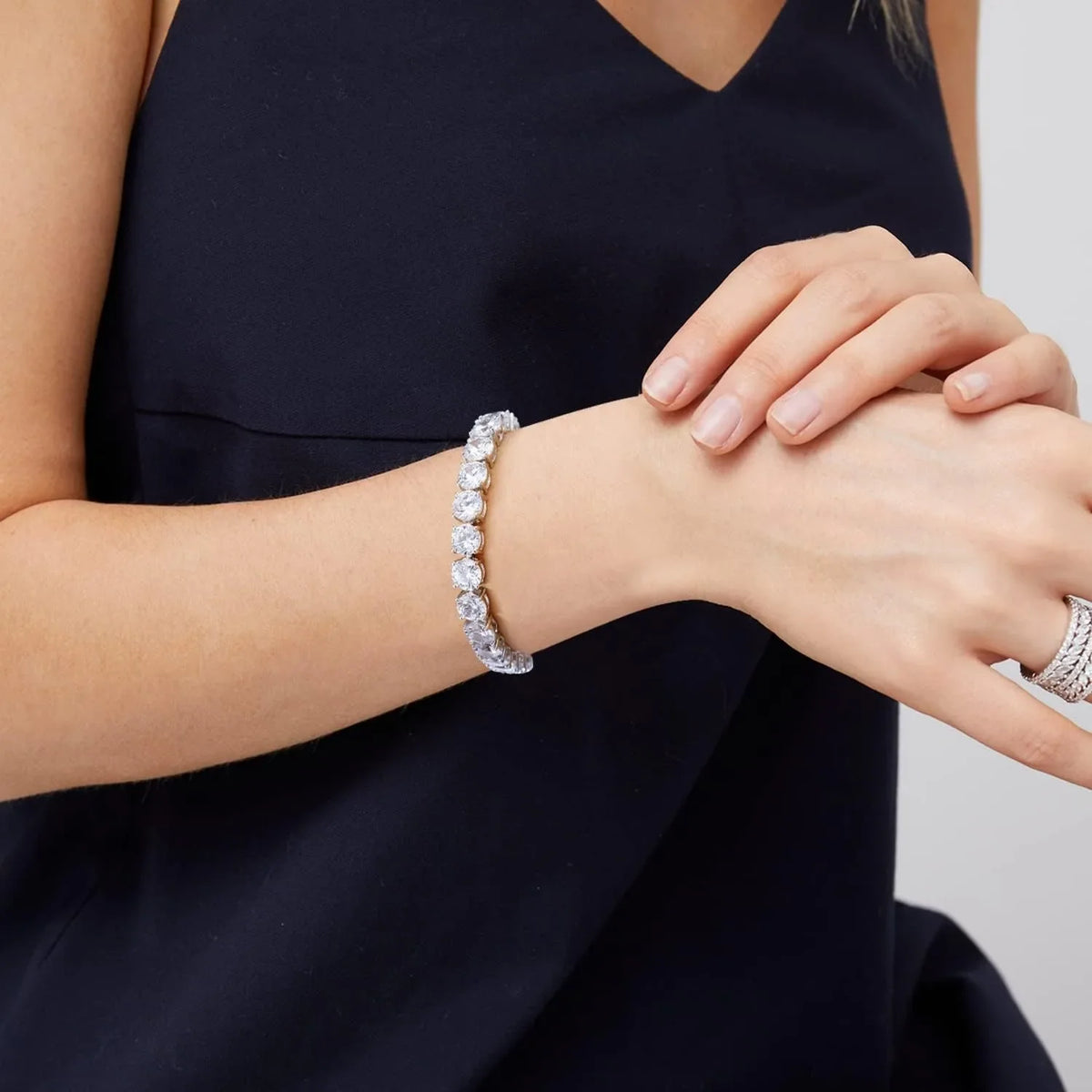 Moissanite Tennis Bracelet - detail 5