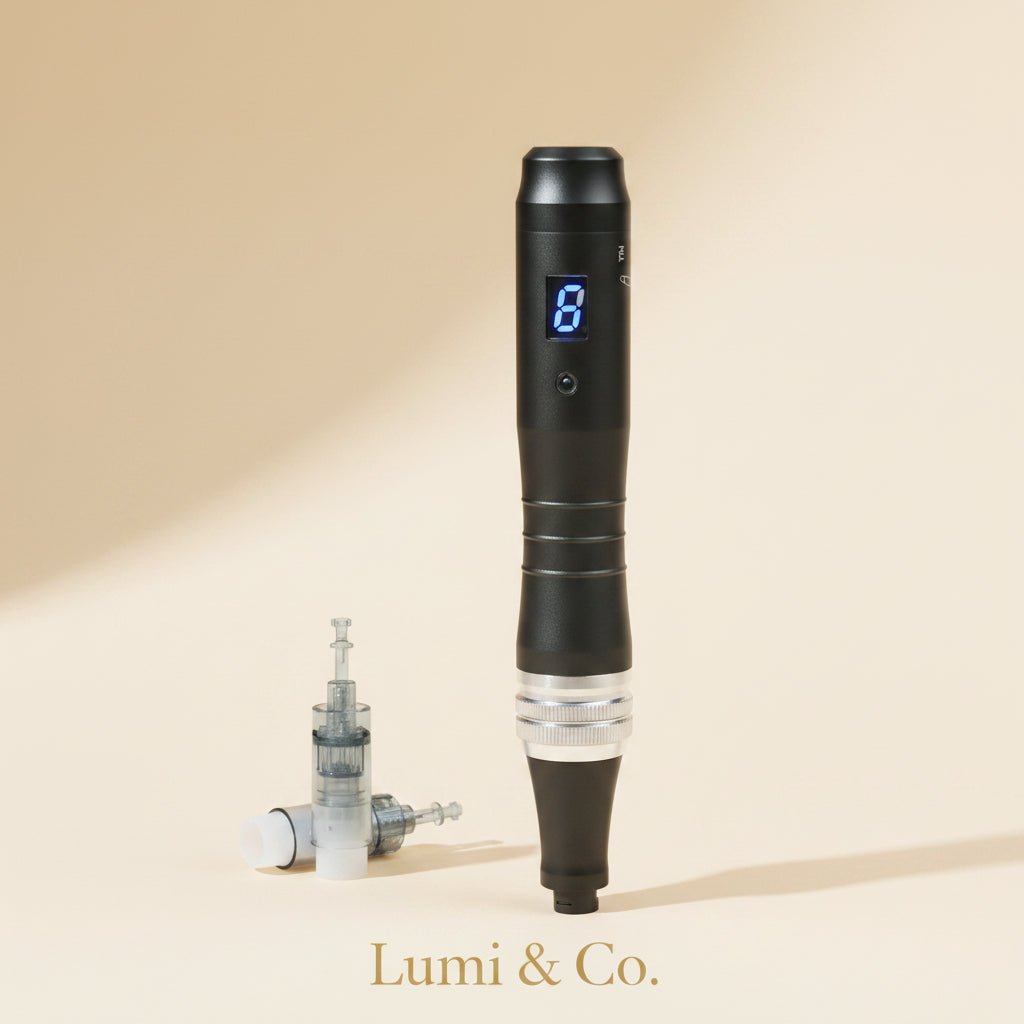 Lumi & Co | Glow Renew Microneedle Pen — Wrinkle & Lip Firming Device - Professional Anti Aging Device at Home