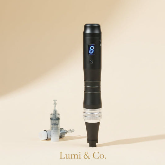 Glow Renew Microneedle Pen — Wrinkle & Lip Firming Device - Lumi & Co