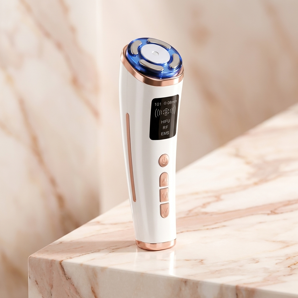 Lumi & Co | Lumi & Co. | Lumi Lift Pro — HIFU & EMS Sculpting Device for Visible Lift at Home - Professional Anti Aging Device at Home