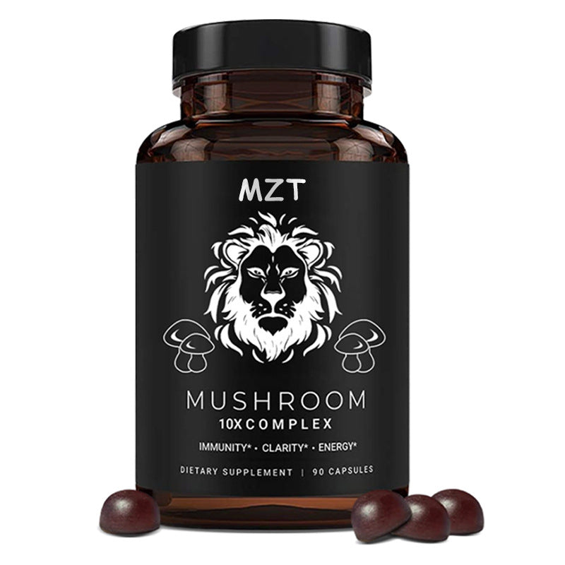Lumi & Co | Lumi & Co | MZT Lion's Mane Mushroom Immunity Gummies — Clarity & Energy Support - Professional Anti Aging Device at Home