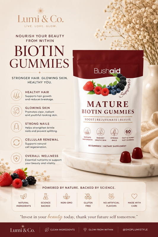 Lumi & Co | RootGlow Biotin & Saw Palmetto Hair Health Gummies