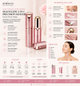 Lumi & Co. | SilkyGlide 2-in-1 Precision Shaver | Portable USB Facial & Eyebrow Trimmer