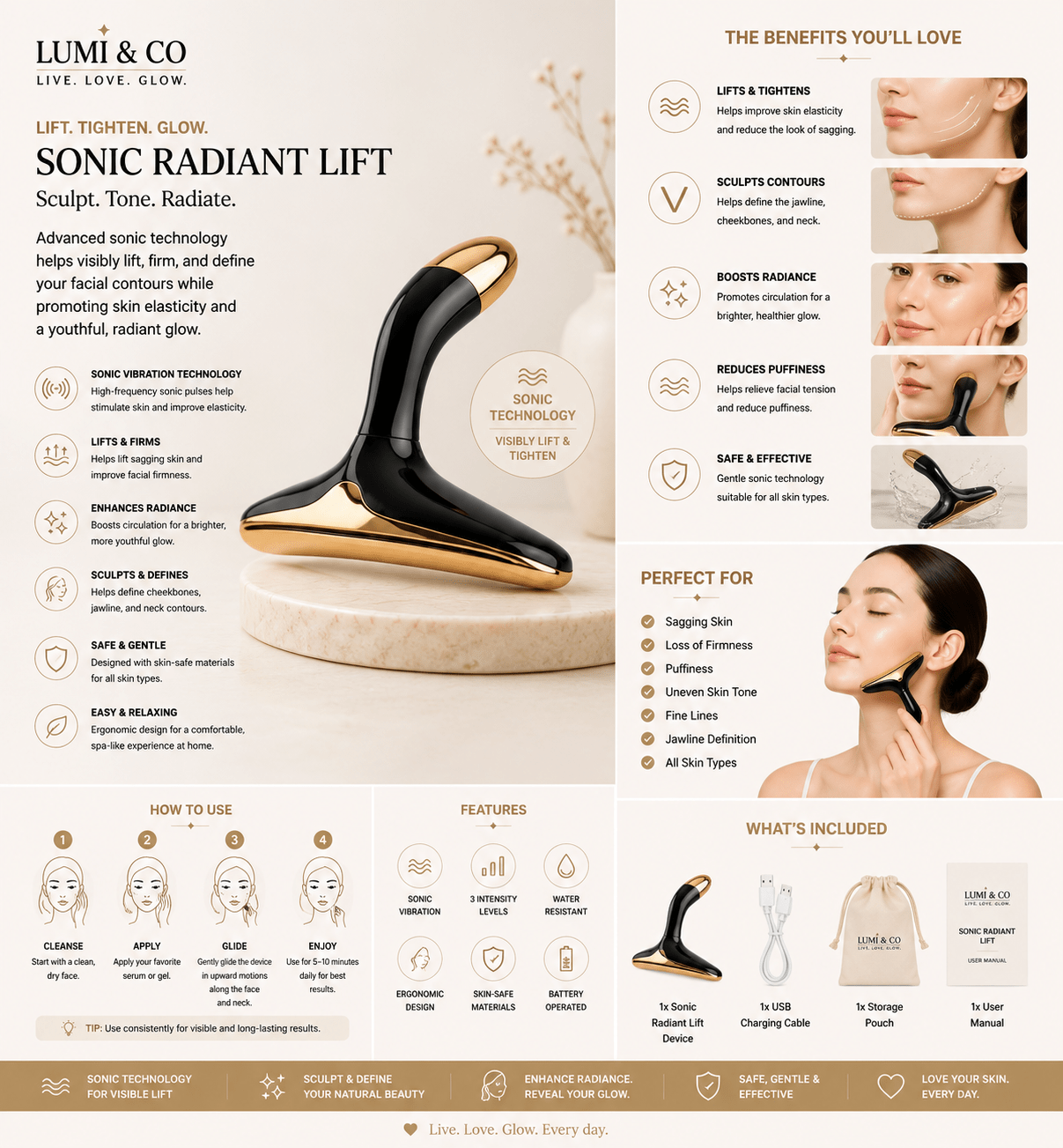 Lumi & Co. | Sonic Radiant Lift - Lumi & Co