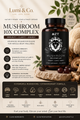 Lumi & Co | MZT Lion's Mane Mushroom Immunity Gummies — Clarity & Energy Support