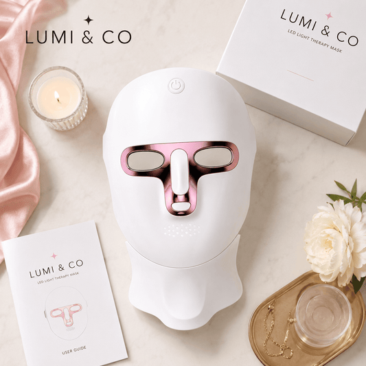 Lumi & Co | GlowMask Pro — 7-Color LED Light Therapy Face Mask - Lumi & Co
