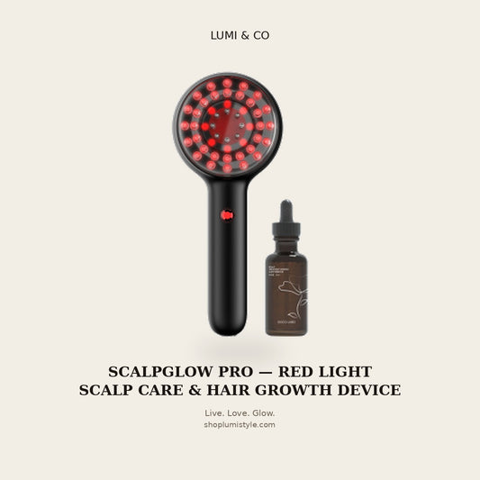 Lumi & Co | ScalpGlow Pro — Red Light Scalp Care & Hair Growth Device